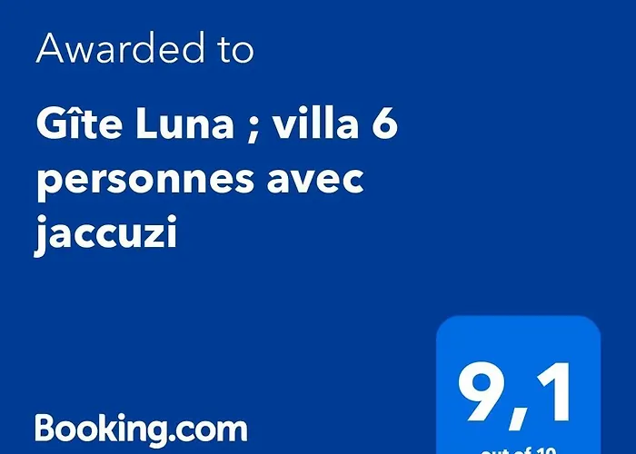 Gite Luna ; Villa 6 Personnes Avec Jaccuzi
